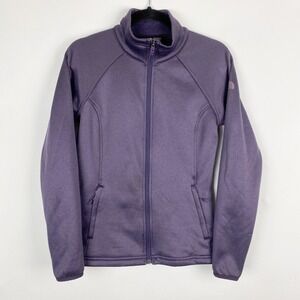 The North Face Canyon Flats Stretch Fleece Full Zip Fleece Jacket Women S Purple